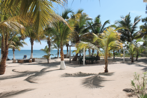 Beach front overview